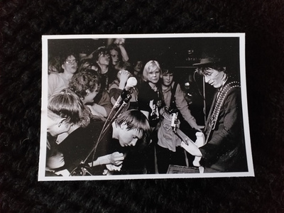JOHNNY THUNDERS postikortti 9,5cm x 13,5cm ...Helsinki 1984