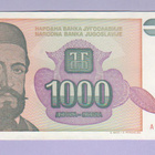 Jugoslavia 1000 Dinara v.1994 UNC P-140 - pikkukuva 1