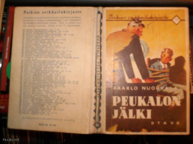 Psk 75 : Kaarlo Nuorvala PEUKALON JÄLKI ( 1 p. 1937 ) Sis.pk