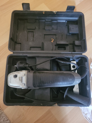 Toolmate kulmahiomakone / rälläkkä laatikossa