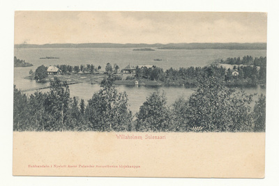 SULOSAARI, WILLAHOLMEN - vanha kortti
