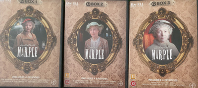 MISS MARPLE 1- 3 BOX DVD
