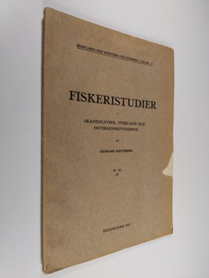 Gunnar Gottberg : Fiskeristudier i Skandinavien, Tyskland...
