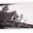 VANHA Sota Valokuva CCCP Sotilaiden Hauta 1941 6 x 9 cm - pikkukuva 1