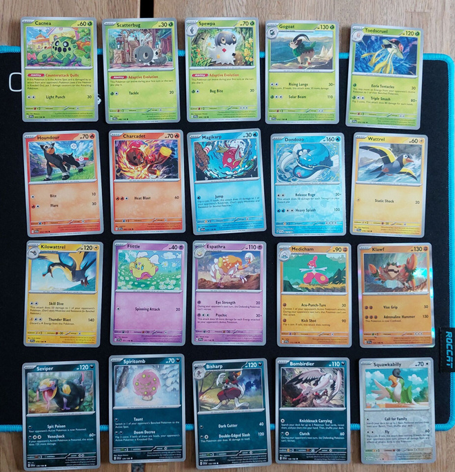 Pokemon kortit 20kpl (#51 Scarlet & Violet base set)