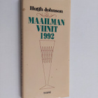 Hugh Johnson : Maailman viinit 1992 - pikkukuva 1