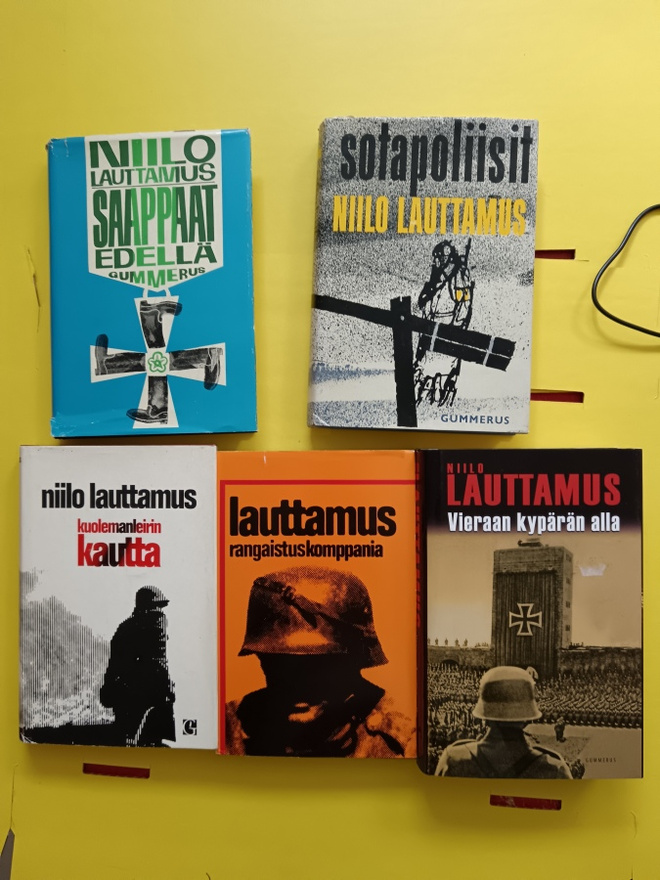 Niilo Lauttamus valikoima 4€/kpl