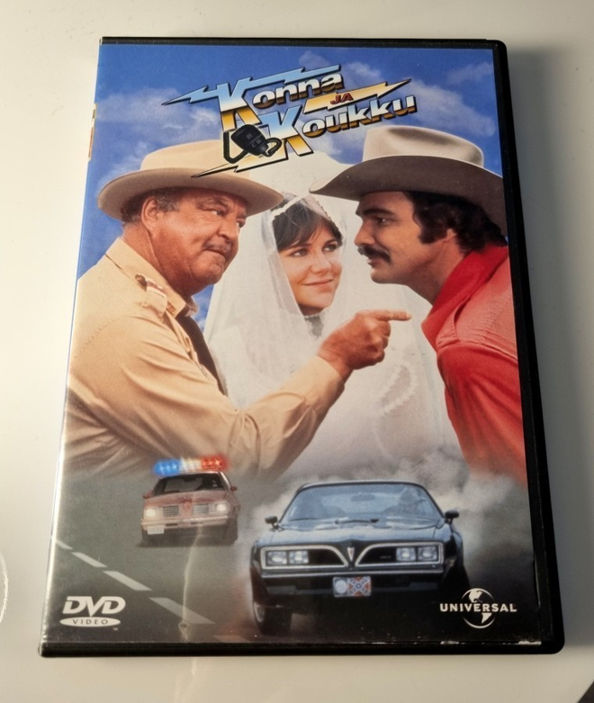 Konna ja koukku (Burt Reynolds, 1977) dvd