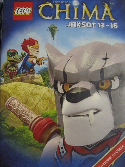LEGO LEGENDS OF  CHIMA JAKSOT 13-16 DVD