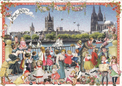Köln Saksa (Tausendschön-kortti)