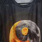Musta T-paita XL yin yang -kuviolla - pikkukuva 2