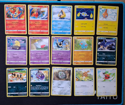 Pokemon kortit 15kpl (#27 Silver Tempest)