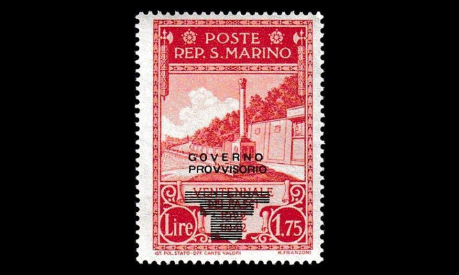 San Marino 300 ** Väliaikainen hallitus 1.75L (1943)