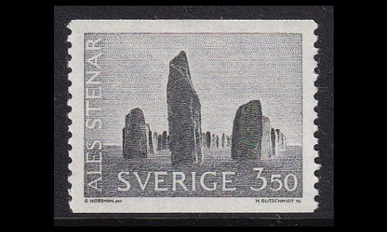 Ruotsi 552x ** Viikinkien hautakivet (1966)