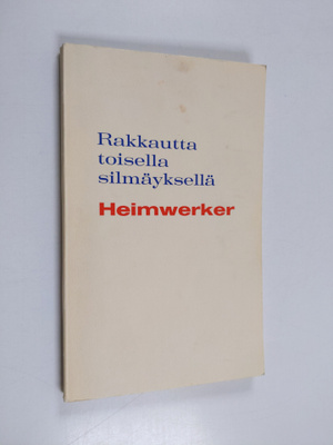 Peter Fellner : Rakkautta toisella silmäyksellä