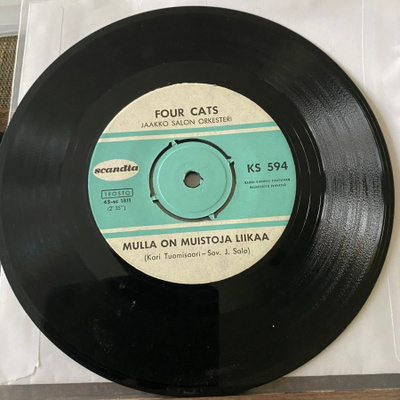 FOUR CATS: Mulla on muistoja liikaa * Jos sinut saan *1965