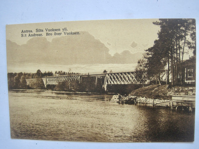 VANHA Postikortti Antrea Luov Karjala 1920-l