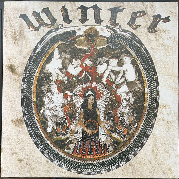 Winter – Eternal Frost LP White/Red/Gold/Orange Marble