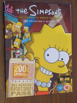 The Simpsons Complete Ninth Season 4DVD