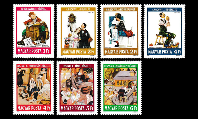 Unkari 3524-30 ** Kuvitukset (1981)
