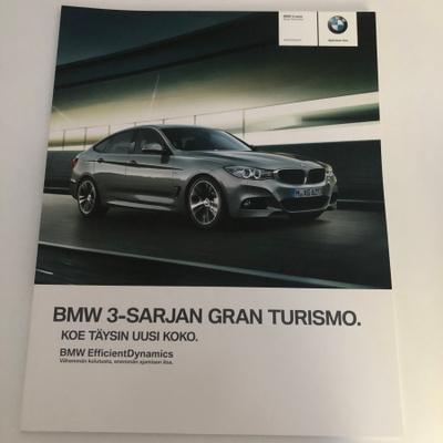 Myyntiesite - BMW 3-sarjan Gran Turismo - 2014