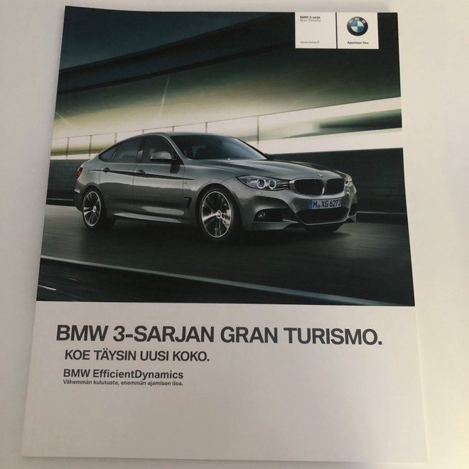 Myyntiesite - BMW 3-sarjan Gran Turismo - 2014