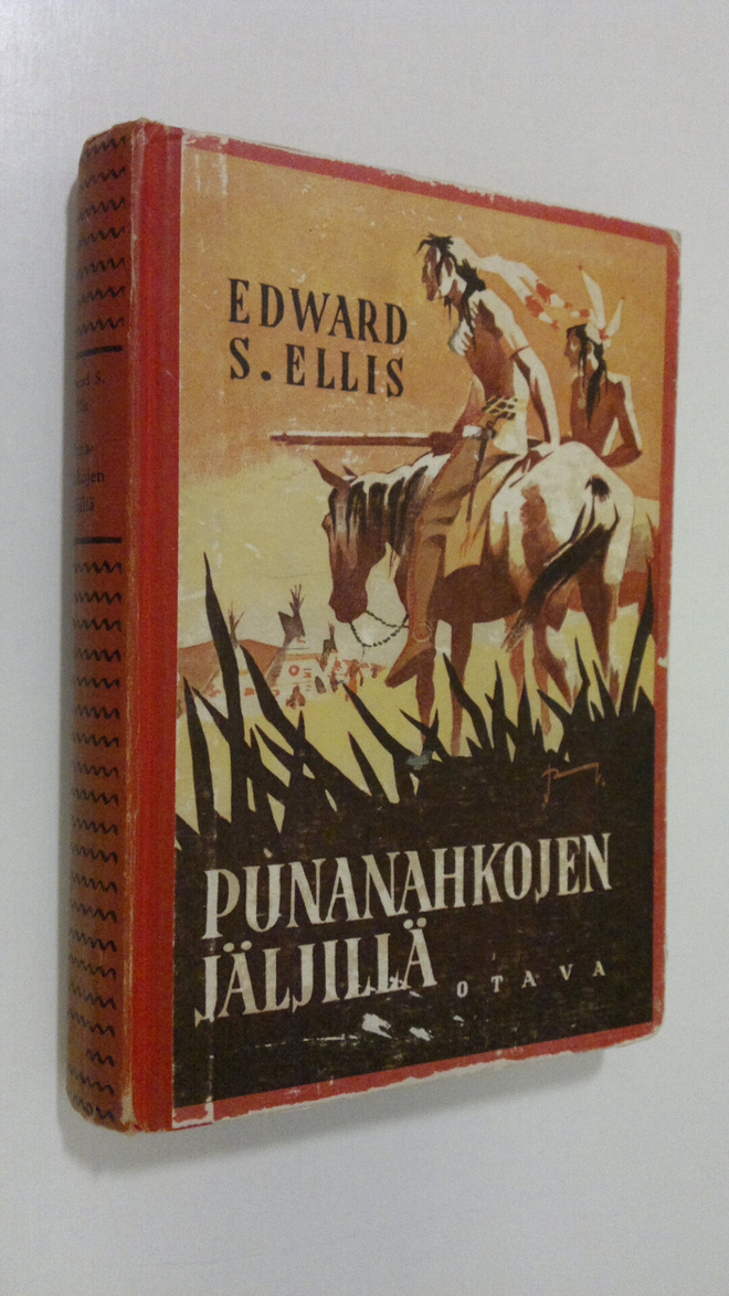 Edward S Ellis : Punanahkojen jäljillä