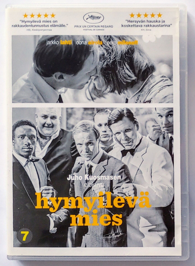 Juho Kuosmanen: HYMYILEVÄ MIES – DVD 2016