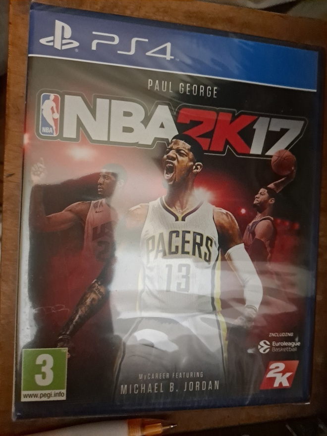 PS4 NBA 2k17 videopeli