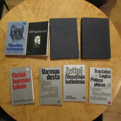Ludwig Wittgenstein: kahdeksan kirjan lajitelma