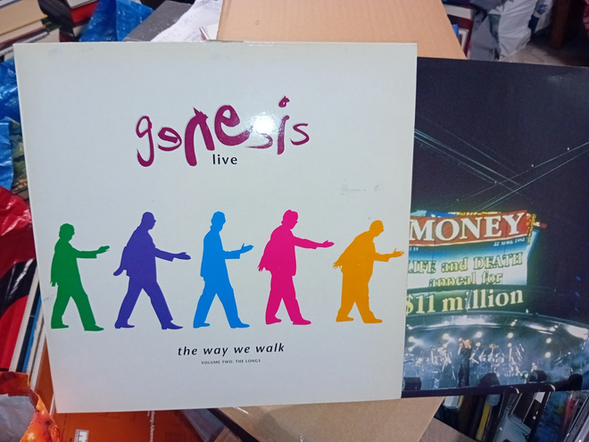 LP Genesis Live the way we walk volume two The Longs