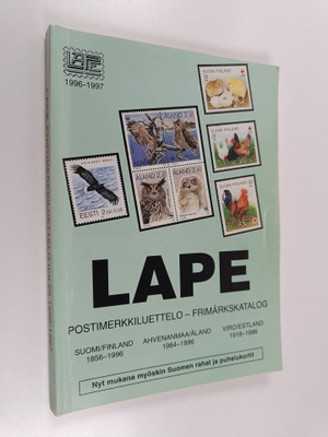 LaPe postimerkkiluettelo n:o 59 : 1996-1997