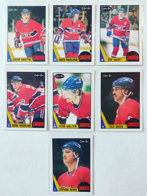 87-88 Opc - Montreal Canadiens 7kpl