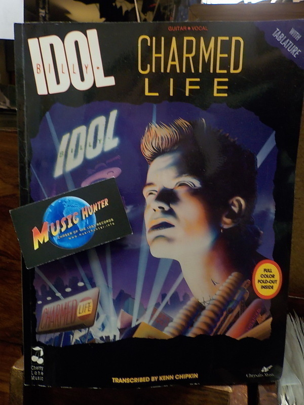 BILLY IDOL - CHARMED LIFE KITARA/LAULU NUOTTIKIRJA
