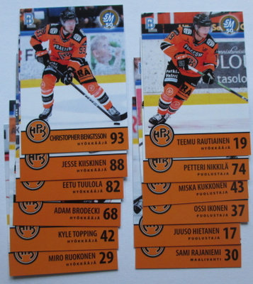 HPK Blueline 13-24 kortit