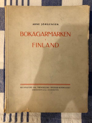 Jörgensen: Bokägarmärken i Finland. 1916.