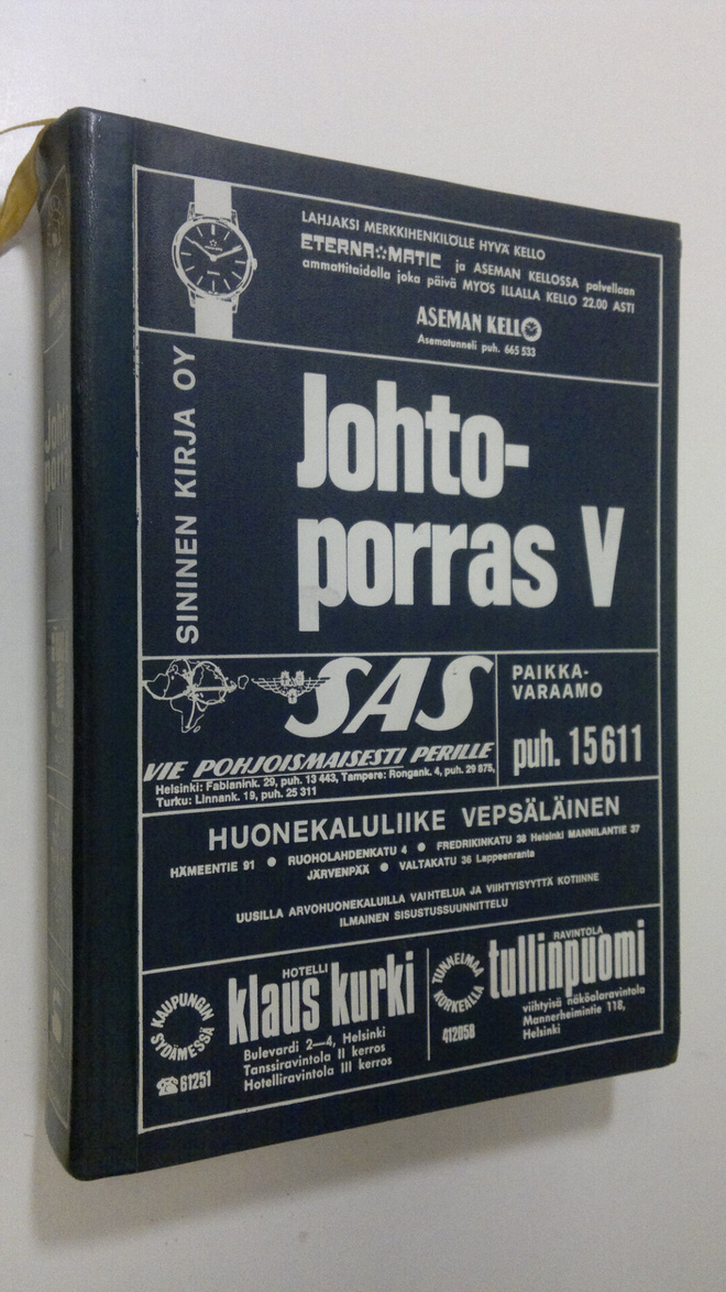 Lauri (Vastaava toim. - Chefred.) Lehtinen : Johtoporras ...