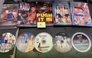 DVD  POISTOELOKUVIA - 10 kpl - kasa 1