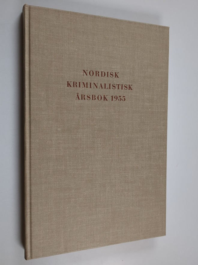 Nordisk kriminalistisk årsbok 1955