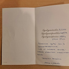 vauva syntynyt, sign ? kulkenut taittokortti 1980 - pikkukuva 2