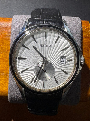 Festina F16980 miesten rannekello – quartz, nahkaranneke