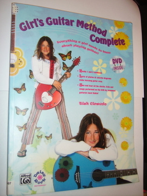 GIRL`S GUITAR METHOD COMPLETE KIRJA + DVD (Sis.postikulut)