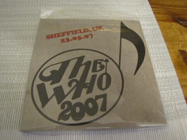 The Who Sheffield UK 23.5.2007 2x cd uusi