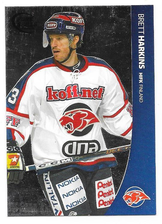 2004-05 SHL PureSkills #107 Brett Harkins HIFK