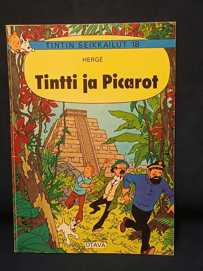 Tintin seikkailut 18 Tintti ja picarot 1.p