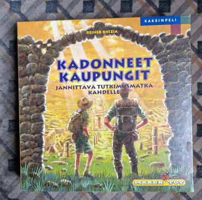 Kadonnut kaupunki korttipeli.