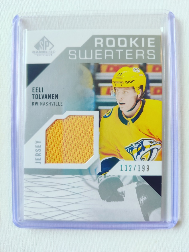 Eeli Tolvanen - 18-19 SPGU Rookie Sweaters /199