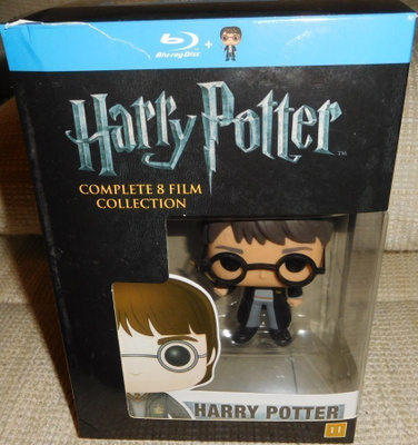 Harry Potter 8-elokuvan kokoelma + Funko-figuuri [8xBlu-ray]