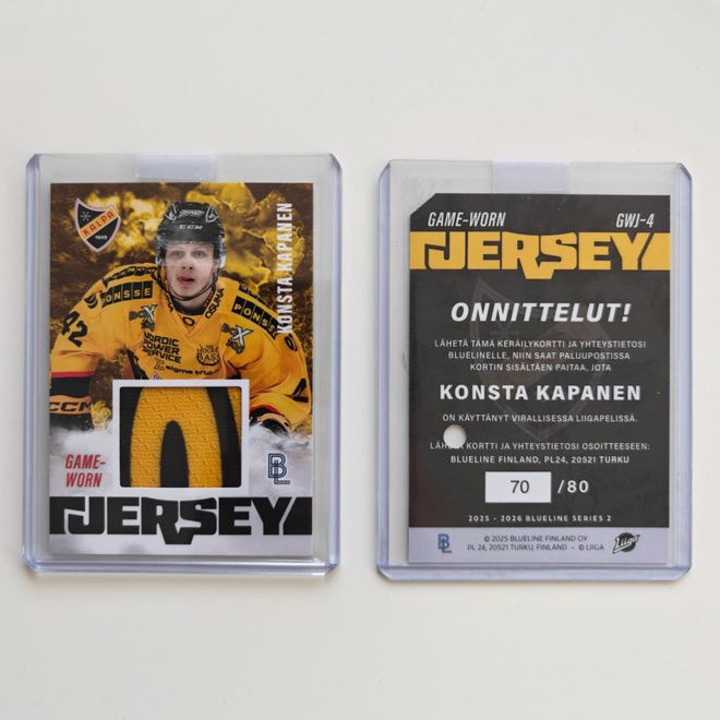 Konsta Kapanen JERSEY Blueline