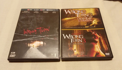 Wrong turn 1-3 dvd